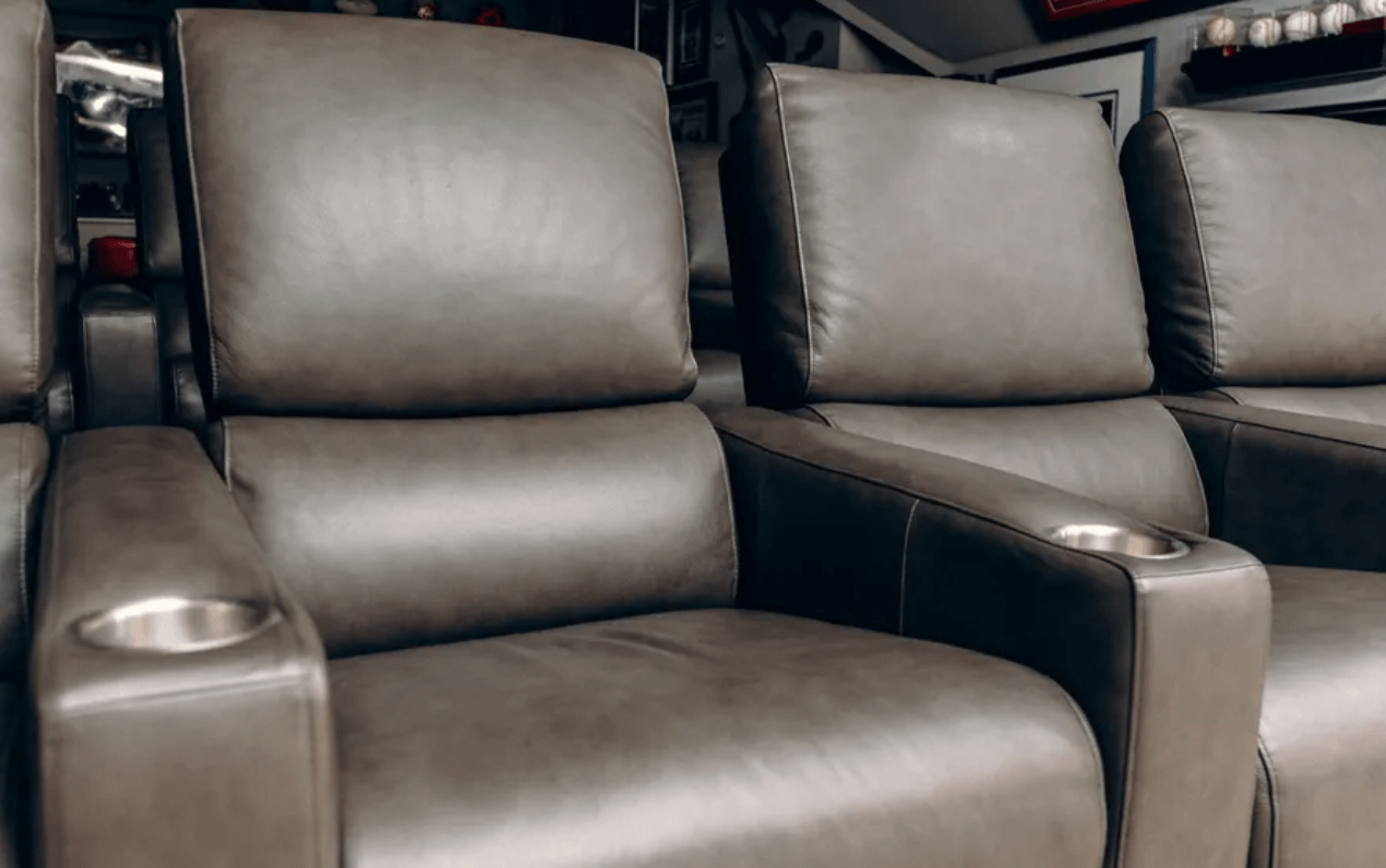 Custom leather seating for hotels
