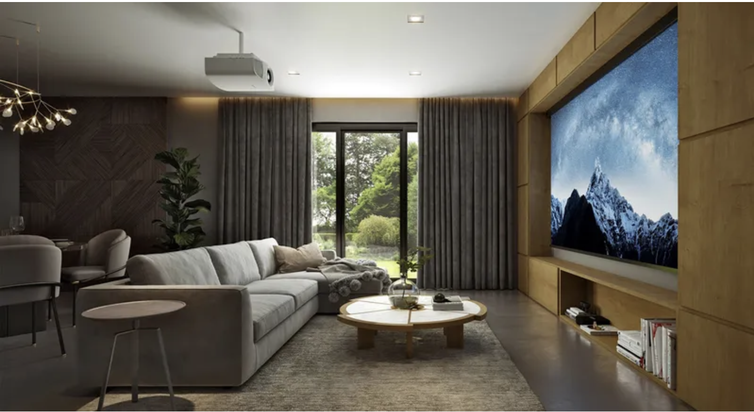 Sony projector in home theater